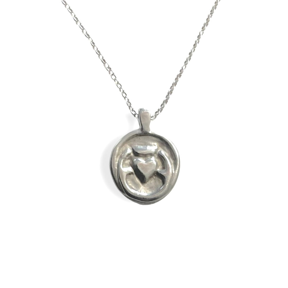 Claddagh Coin Pendant